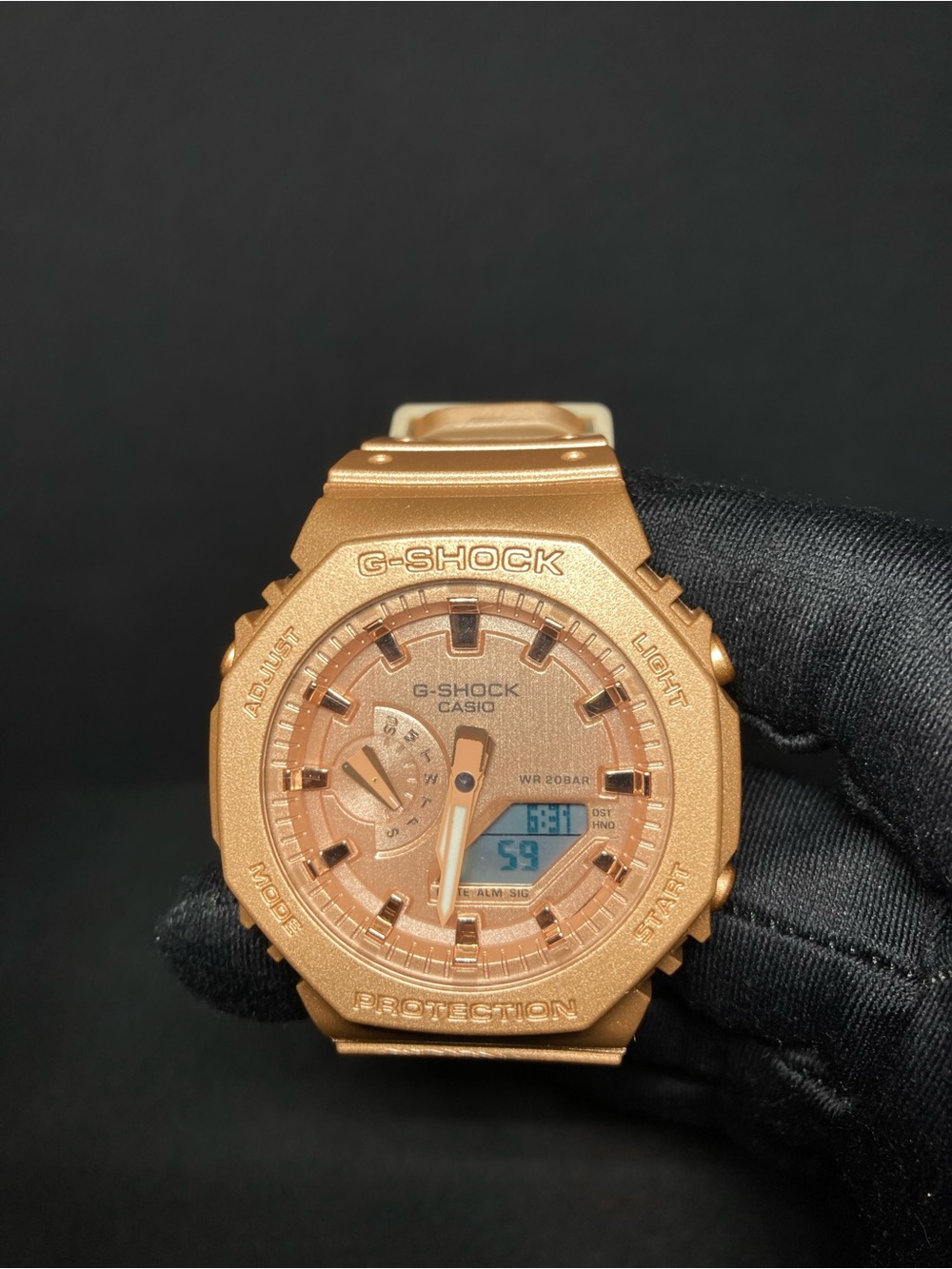 Custom G-Shock Rose gold model GA2100